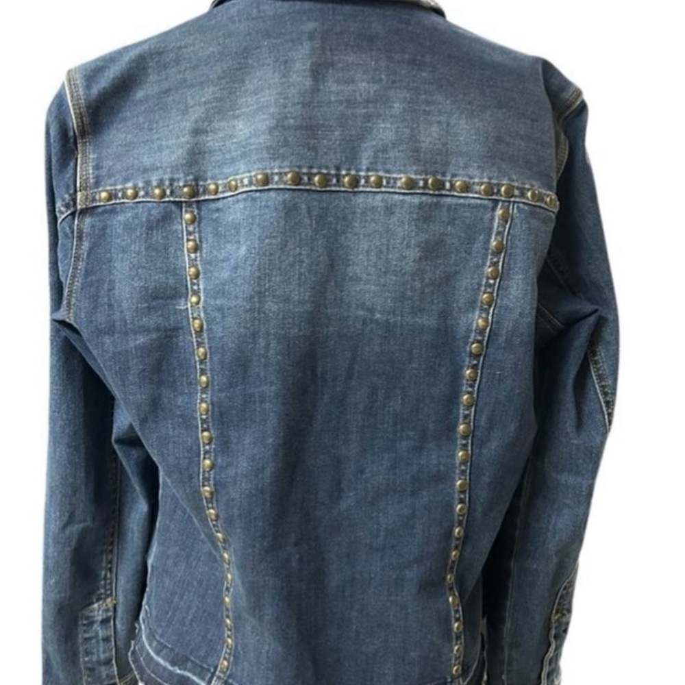 Liverpool studded denim jacket size Large - Picture 2 of 5